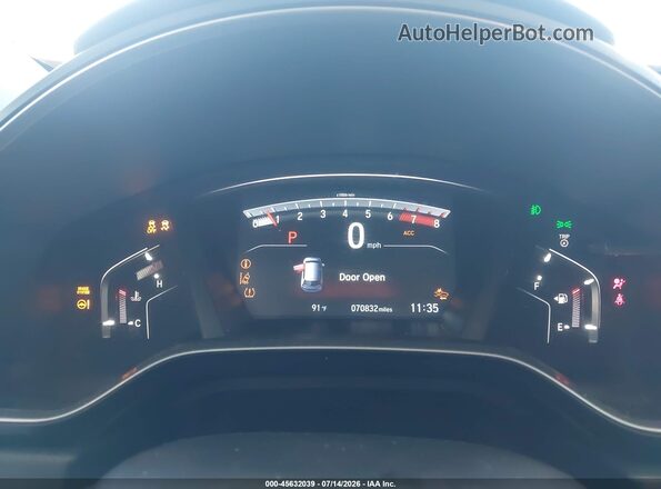 7FARW2H80KE060462 2019 HONDA CR-V Maroon Հետևի նստատեղերի տեսք