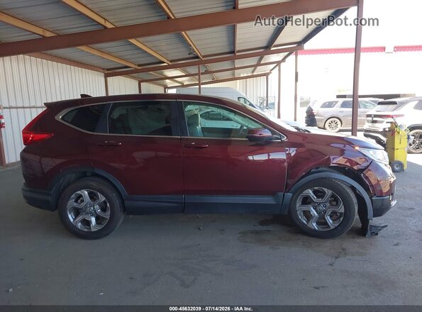 7FARW2H80KE060462 2019 HONDA CR-V Maroon Սալոնի հետևի տեսք