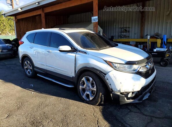 7FARW2H80KE064141 2019 HONDA CR-V White Передня права чверть