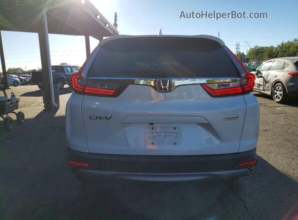 7FARW2H80KE064141 2019 HONDA CR-V White Вид ззаду