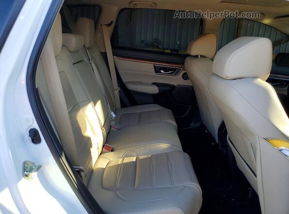 7FARW2H80KE064141 2019 HONDA CR-V White Вид задніх сидінь
