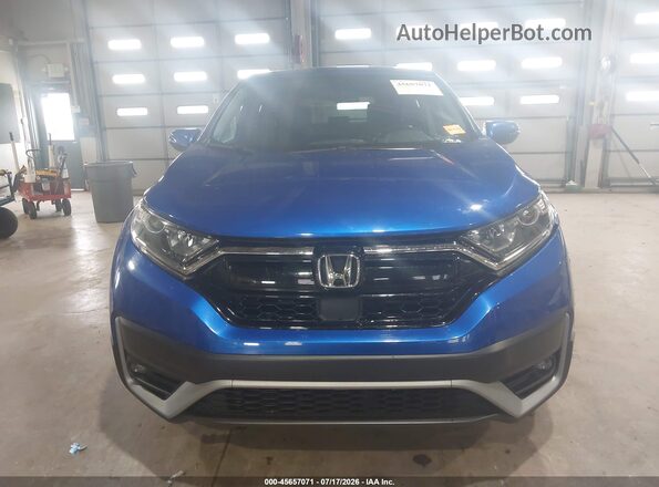 7FARW2H80LE013434 2020 HONDA CR-V Blue ხელსაწყოთა პანელის ხედი