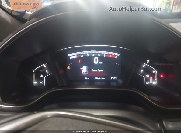 7FARW2H80LE013434 2020 HONDA CR-V Blue უკანა სავარძლების ხედი