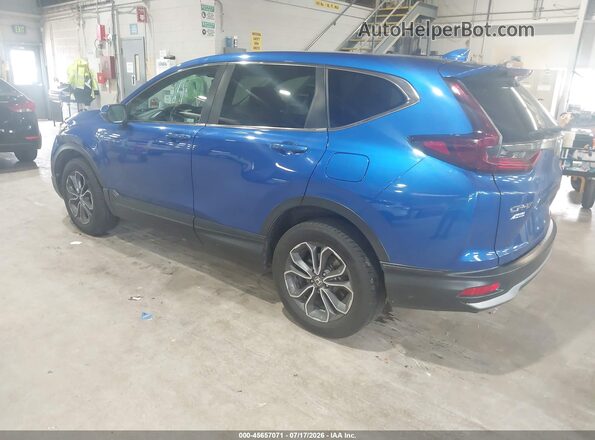 7FARW2H80LE013434 2020 HONDA CR-V Blue უკანა მარცხენა
