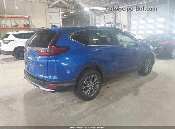7FARW2H80LE013434 2020 HONDA CR-V Blue უკანა მარჯვენა