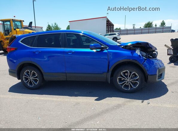 7FARW2H80LE015071 2020 HONDA CR-V Синий Панорамный вид салона 360°
