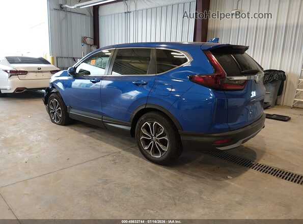 7FARW2H81ME030759 2021 HONDA CR-V Синий Задняя левая четверть