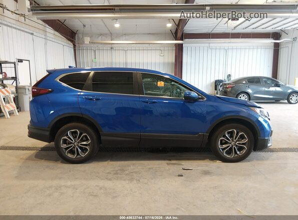 7FARW2H81ME030759 2021 HONDA CR-V Синий Вид задней части салона