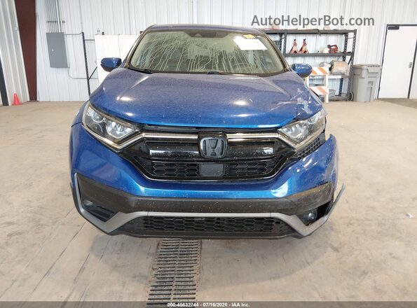 7FARW2H81ME030759 2021 HONDA CR-V Синий Вид спереди