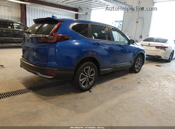 7FARW2H81ME030759 2021 HONDA CR-V Синий Задняя правая четверть