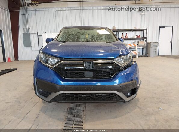 7FARW2H81ME030759 2021 HONDA CR-V Синий Вид щитка приборов