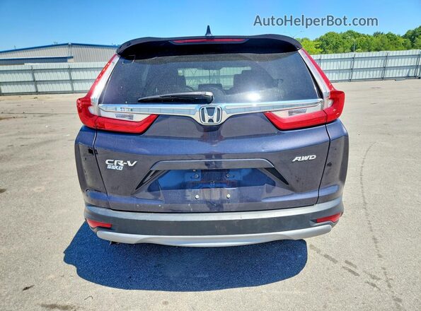 7FARW2H82JE000357 2018 HONDA CR-V Gray Rear view