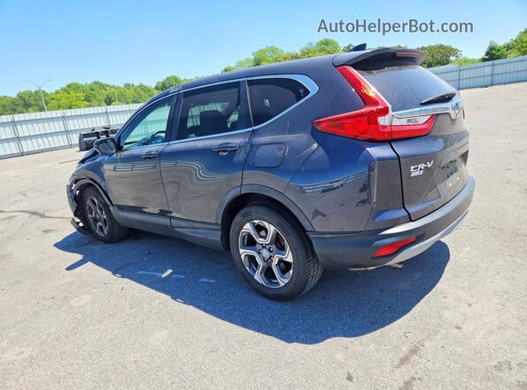 7FARW2H82JE000357 2018 HONDA CR-V Gray Rear left