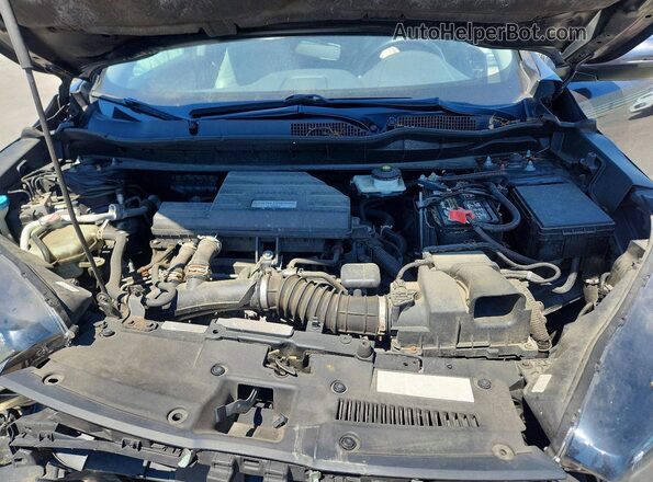 7FARW2H82JE000357 2018 HONDA CR-V Gray Engine compartment view