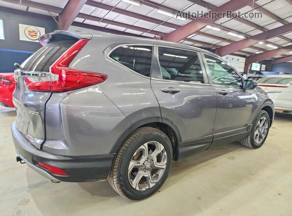 7FARW2H82JE021676 2018 HONDA CR-V Gray Հետևի աջ