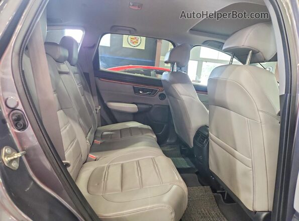 7FARW2H82JE021676 2018 HONDA CR-V Gray Սալոնի հետևի տեսք