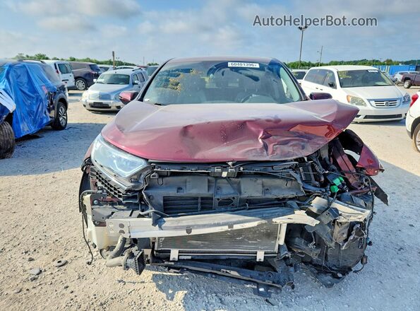 7FARW2H82JE025890 2018 HONDA CR-V Burgundy Դիմացի տեսք