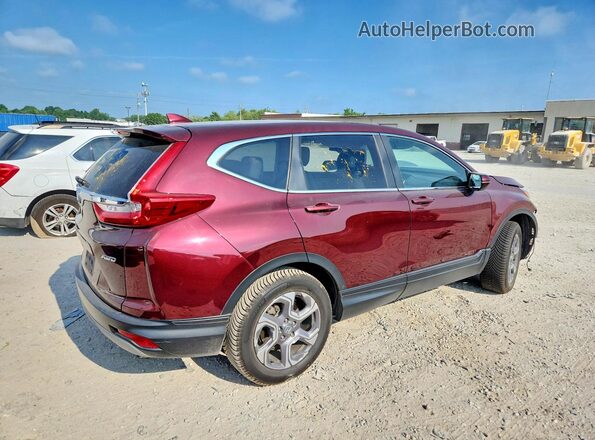 7FARW2H82JE025890 2018 HONDA CR-V Burgundy Հետևի աջ