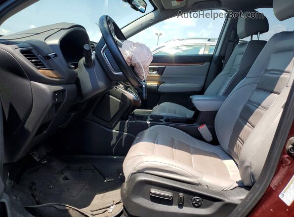 7FARW2H82JE025890 2018 HONDA CR-V Burgundy Սալոնի դիմացի տեսք