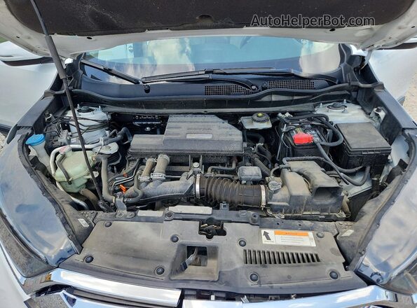 7FARW2H82KE001266 2019 HONDA CR-V White Rear interior view