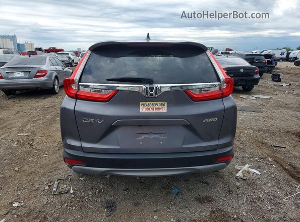 7FARW2H82KE017449 2019 HONDA CR-V Серый Вид сзади
