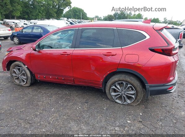 7FARW2H82NE047068 2022 HONDA CR-V Red Սալոնի 360 աստիճան տեսք