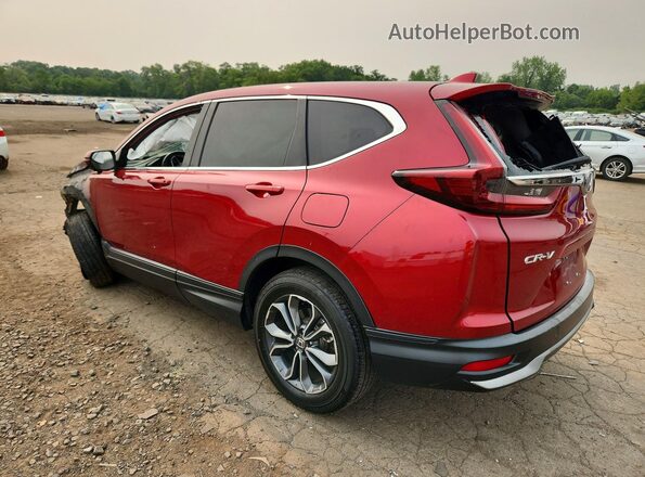 7FARW2H82NE047085 2022 HONDA CR-V Red Tył lewy