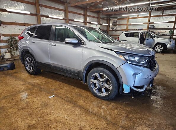 7FARW2H83JE000402 2018 HONDA CR-V Silver Առջևի աջ