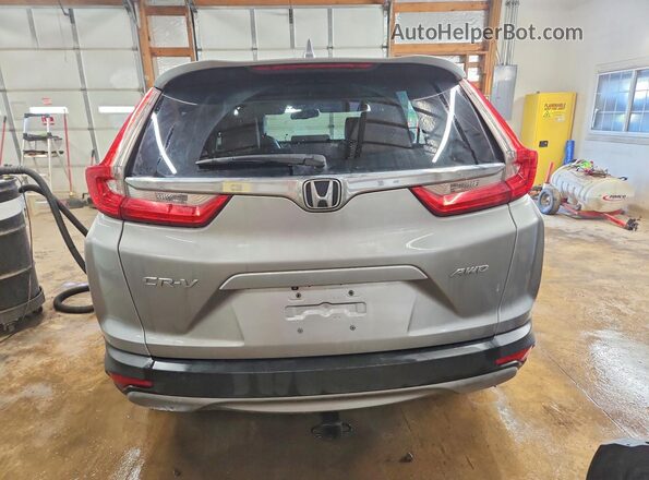 7FARW2H83JE000402 2018 HONDA CR-V Silver Հետևի տեսք
