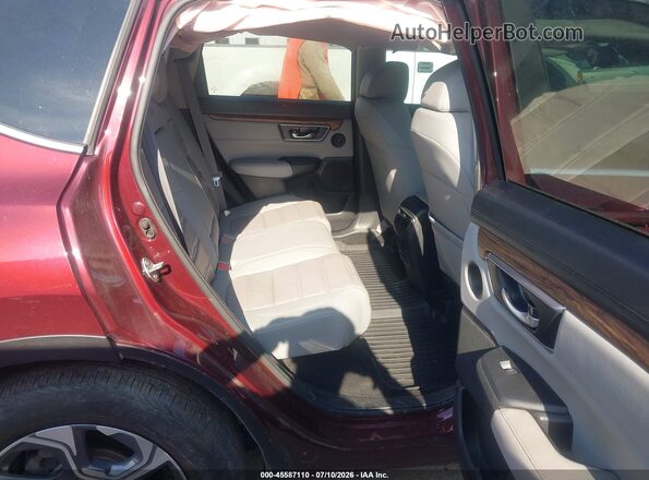7FARW2H83JE015210 2018 HONDA CR-V  Vista de la etiqueta del VIN