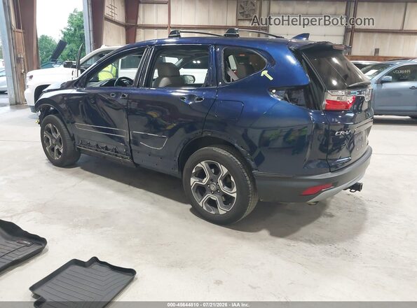 7FARW2H83JE033156 2018 HONDA CR-V Blue Trasero izquierdo