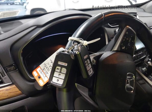 7FARW2H83JE033156 2018 HONDA CR-V Blue Vista del salpicadero