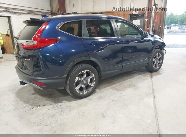 7FARW2H83JE033156 2018 HONDA CR-V Blue Trasero derecho