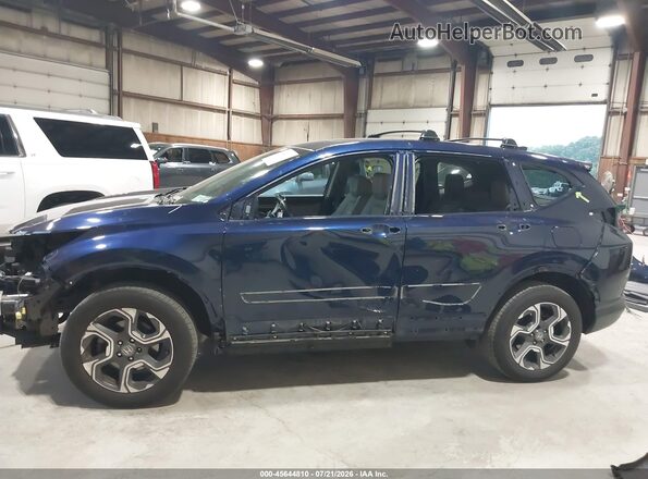 7FARW2H83JE033156 2018 HONDA CR-V Blue Vista frontal