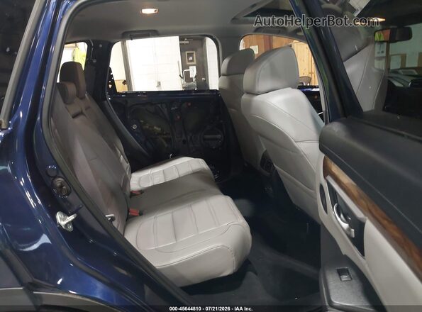 7FARW2H83JE033156 2018 HONDA CR-V Blue Vista de la etiqueta del VIN