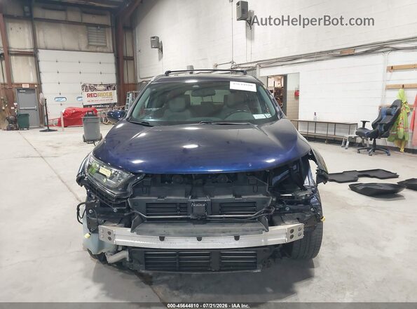 7FARW2H83JE033156 2018 HONDA CR-V Blue Vista interior trasera
