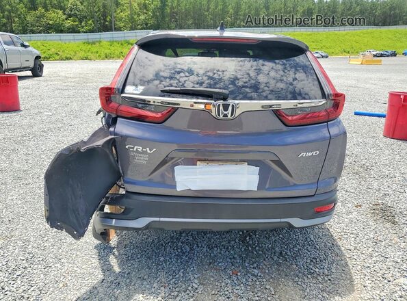 7FARW2H83NE030859 2022 HONDA CR-V Gray Вид ззаду