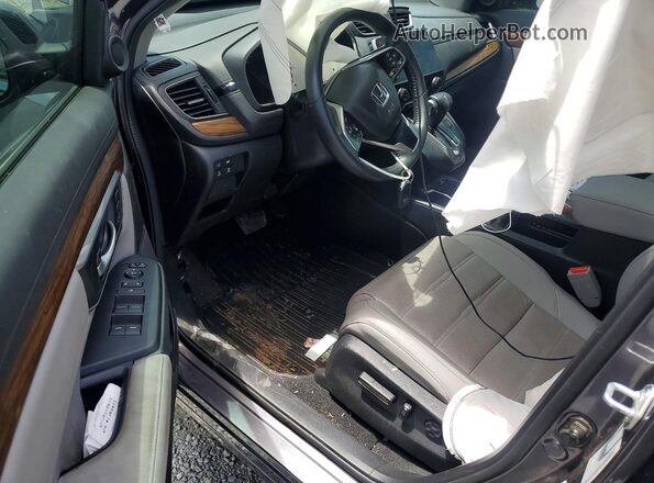 7FARW2H83NE030859 2022 HONDA CR-V Gray Вид панелі приладів