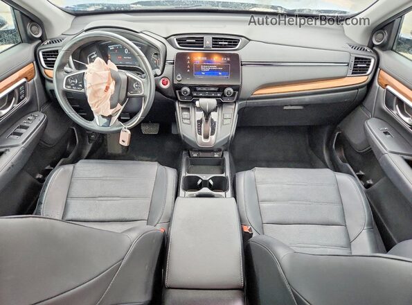 7FARW2H83NE045779 2022 HONDA CR-V Blue Vista del salpicadero