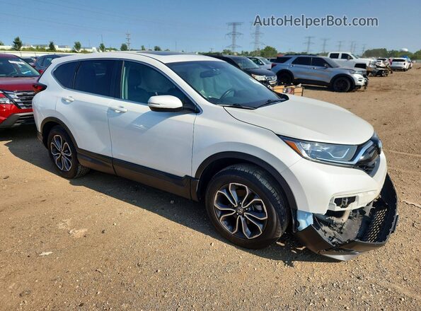 7FARW2H84ME029959 2021 HONDA CR-V White Przód prawy