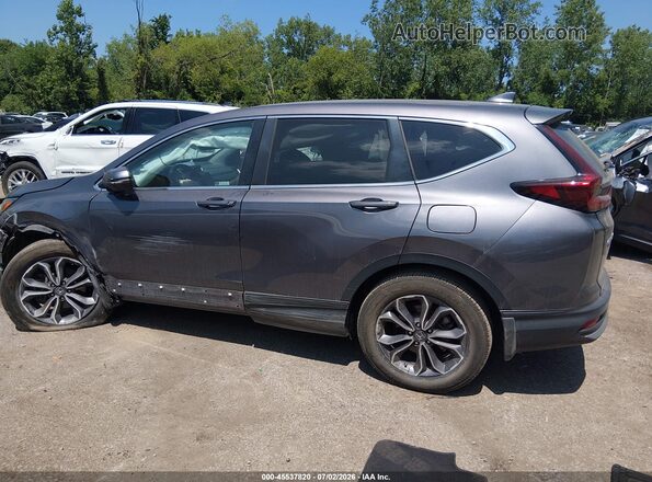 7FARW2H84NE001015 2022 HONDA CR-V Gray Widok wnętrza z tyłu