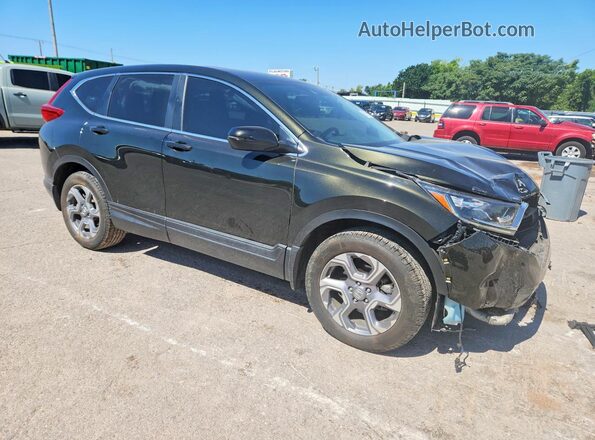7FARW2H85JE038424 2018 HONDA CR-V Green Front right