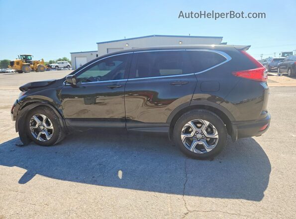 7FARW2H85JE038424 2018 HONDA CR-V Green Rear left