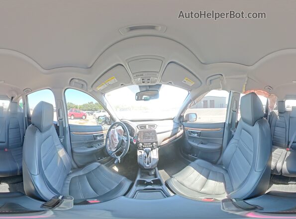 7FARW2H85JE038424 2018 HONDA CR-V Green 360 interior view