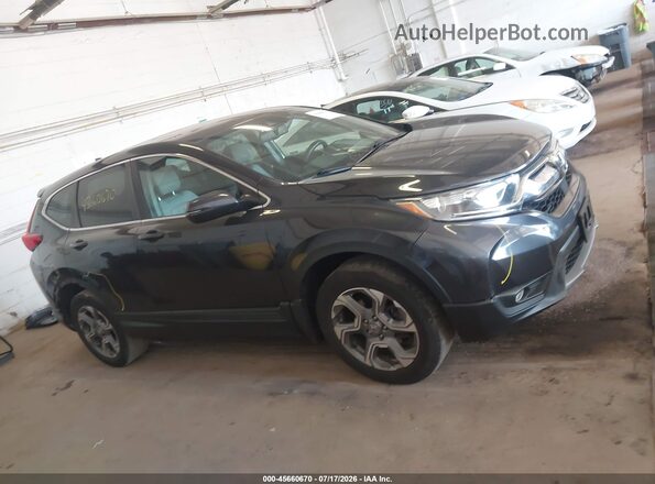 7FARW2H85JE042490 2018 HONDA CR-V Black Widok wnętrza z tyłu
