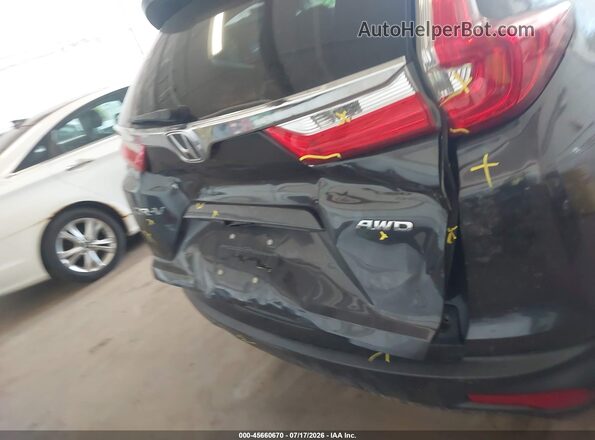 7FARW2H85JE042490 2018 HONDA CR-V Black Widok z przodu
