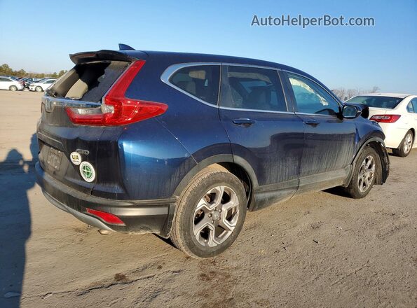 7FARW2H85JE087204 2018 HONDA CR-V Blue Rear right