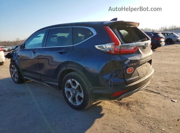 7FARW2H85JE087204 2018 HONDA CR-V Blue Rear left