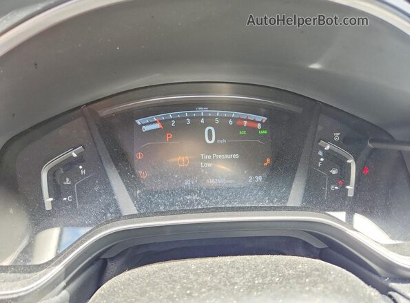 7FARW2H85JE101246 2018 HONDA CR-V Gray Սարքավորումների վահանակի տեսք