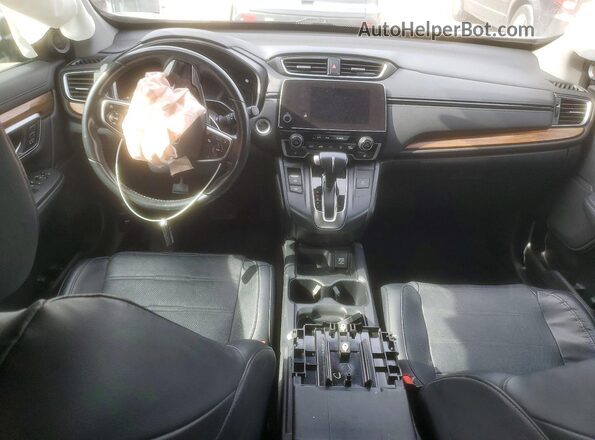 7FARW2H85KE045813 2019 HONDA CR-V Gray Вид панелі приладів